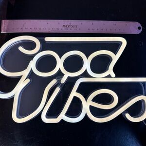 Good Vibes Neon Sign